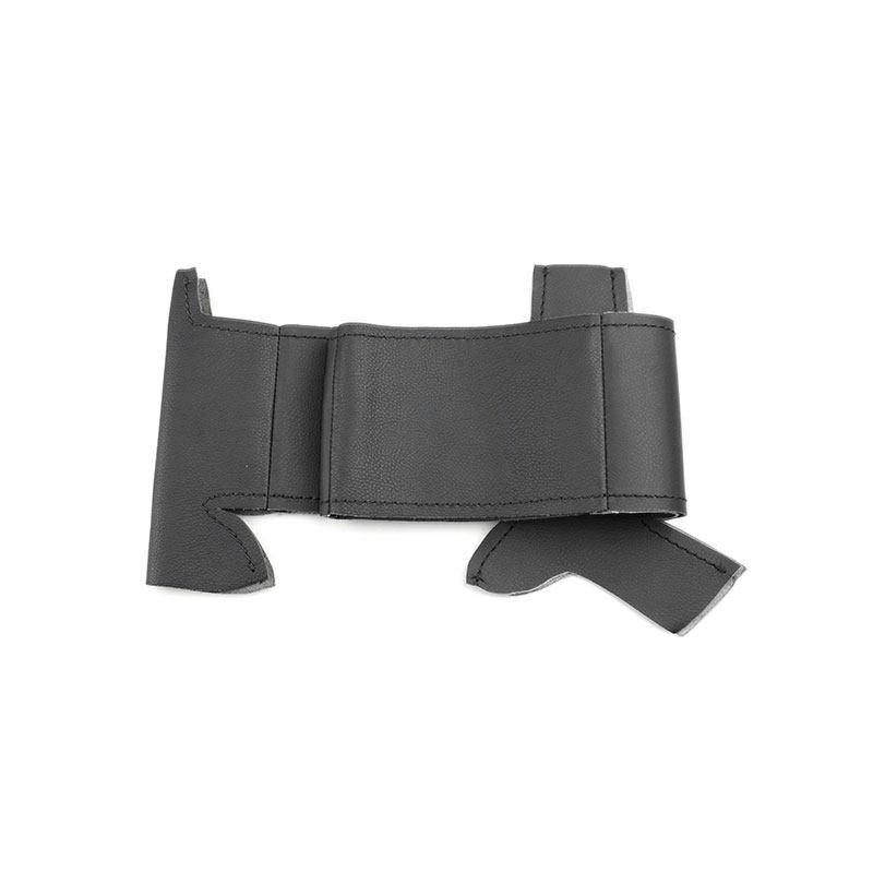 Car Steering Wheel Cover Trim Black Hand-stitched Microfiber Leather for Toyota Corolla 03-06 Caldina RAV4  Scion tC xA xB