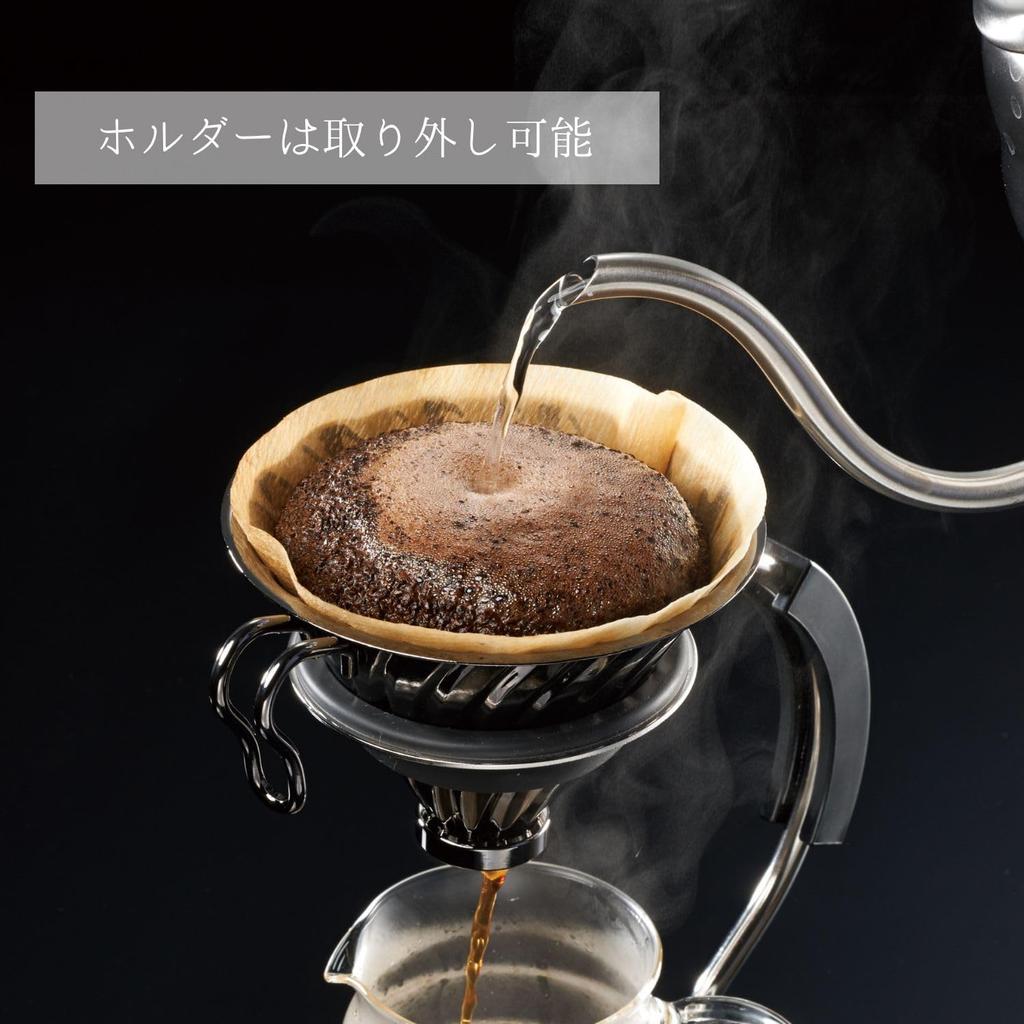 Hario V60 Metal Coffee Dripper 1 4 Cups Matte Black Vdmr 02 Mb