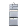 Portable Foldable Travel Hanging Storage Bag Multi Pocket Organizer For Clothes Accessories Space Saving Luggage