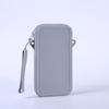 Shockproof Square Storage Organizer Silicone Portable Cosmetic Bag Multi-Use Makeup Bag  Hanging
