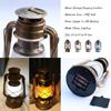 Retro LED Lanterns Hanging Lighting Tent Lamp Portable Outdoor Camping 3AABattery Powered LED Table Lamp Travel  Equipment