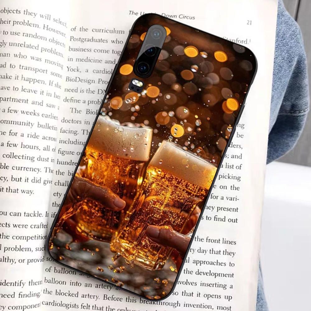 Beer Alcohol Phone Case For Huawei Honor 10 Lite 9 20 7A 9X 30 50 60 70 Pro Plus Soft Silicone Cover