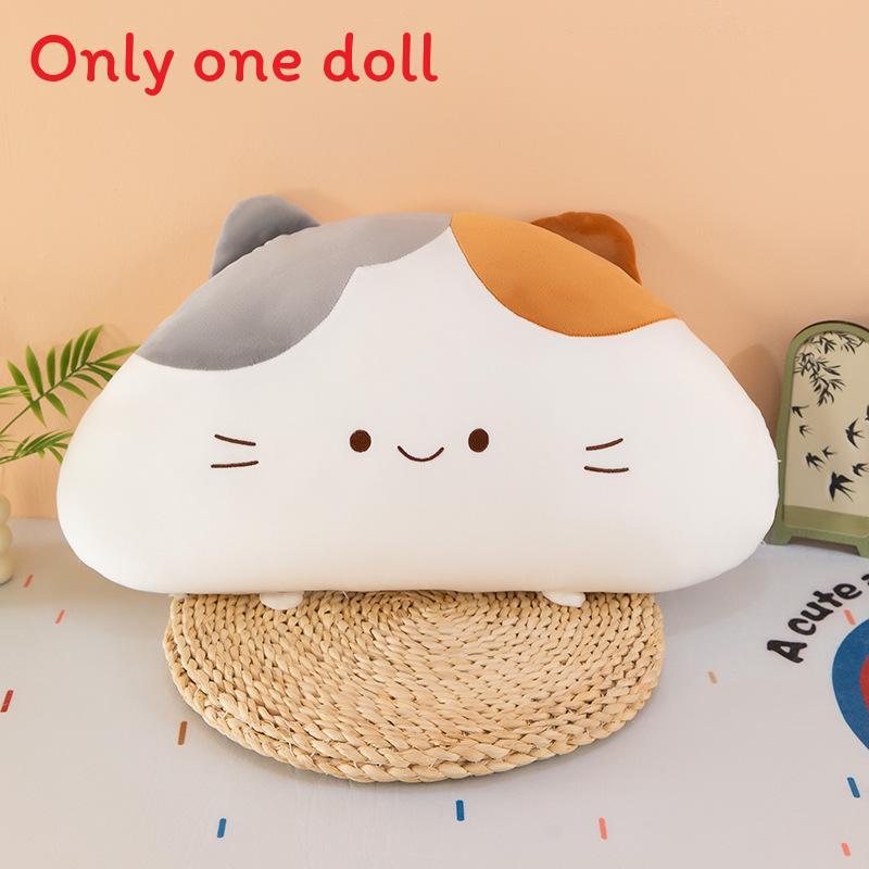 Plush Cat Pillow Large Long Body Office Nap Cushion Girls Gift For Restful Sleep