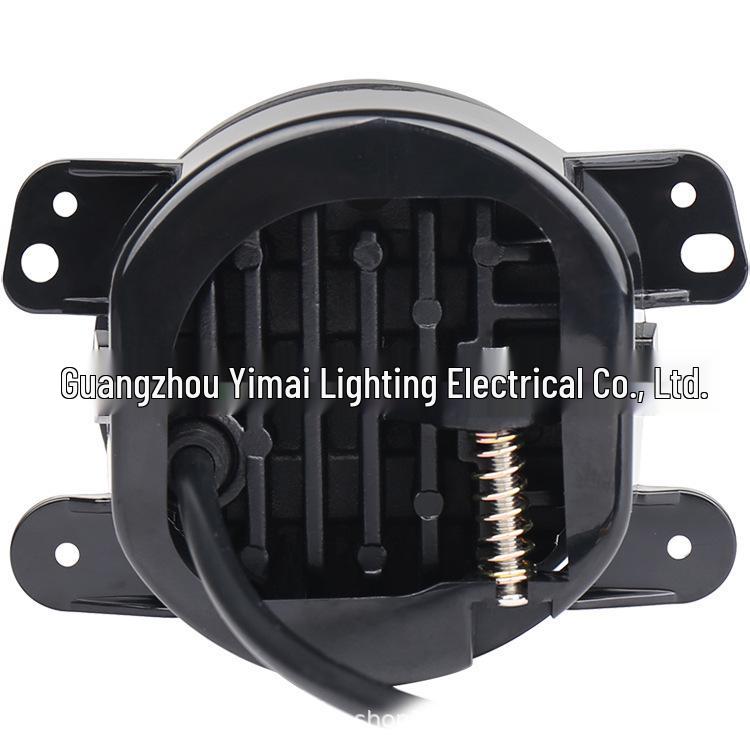 4-inch 30W LED Fog Lights with Angel Eyes for Jeep Wrangler - High Brightness Off-Road Lighting