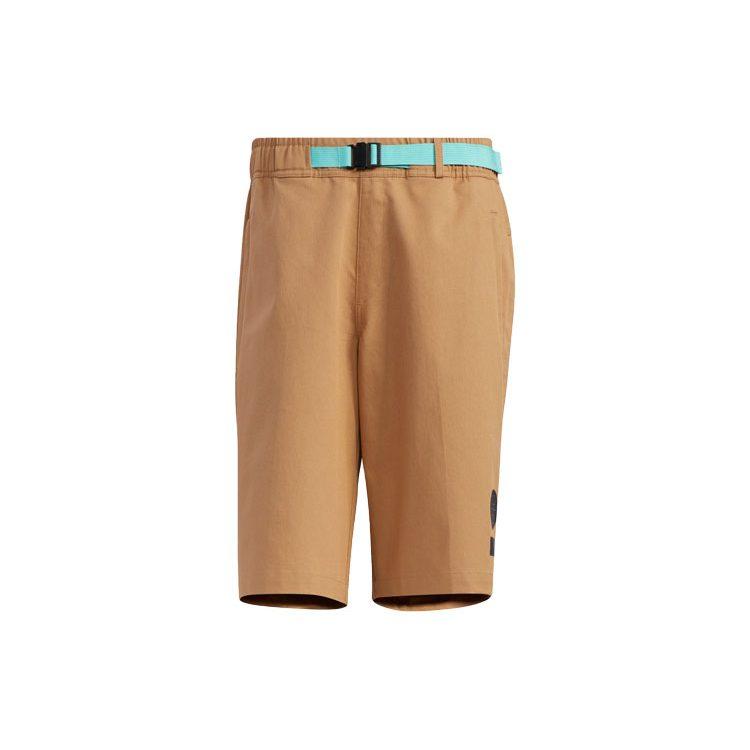 Adidas Casual Shorts Men's Yellow Cardboard Moderate GP0838