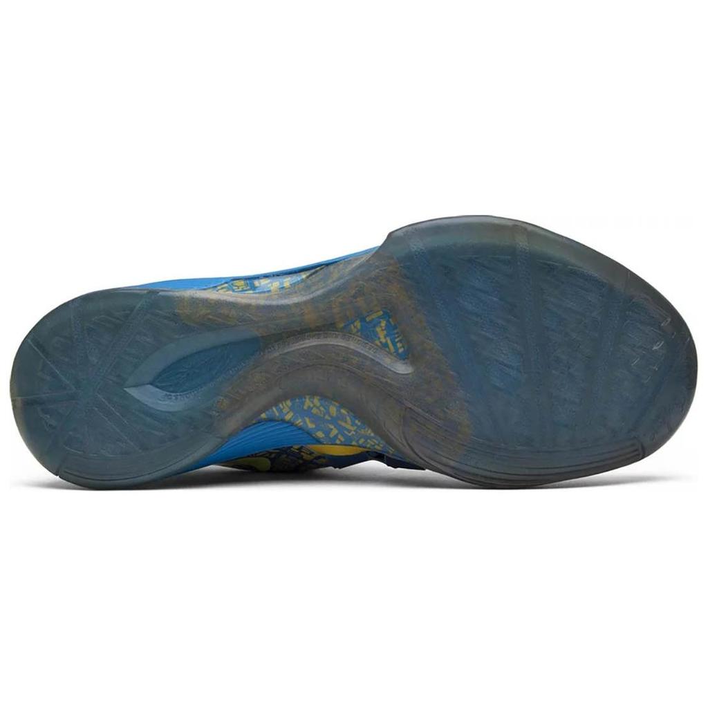 Nike Zoom KD 4 Scoren Titel 2025 Unisex Sneakers Geel Foto-Blauw Citroen-Twist FZ5916-400