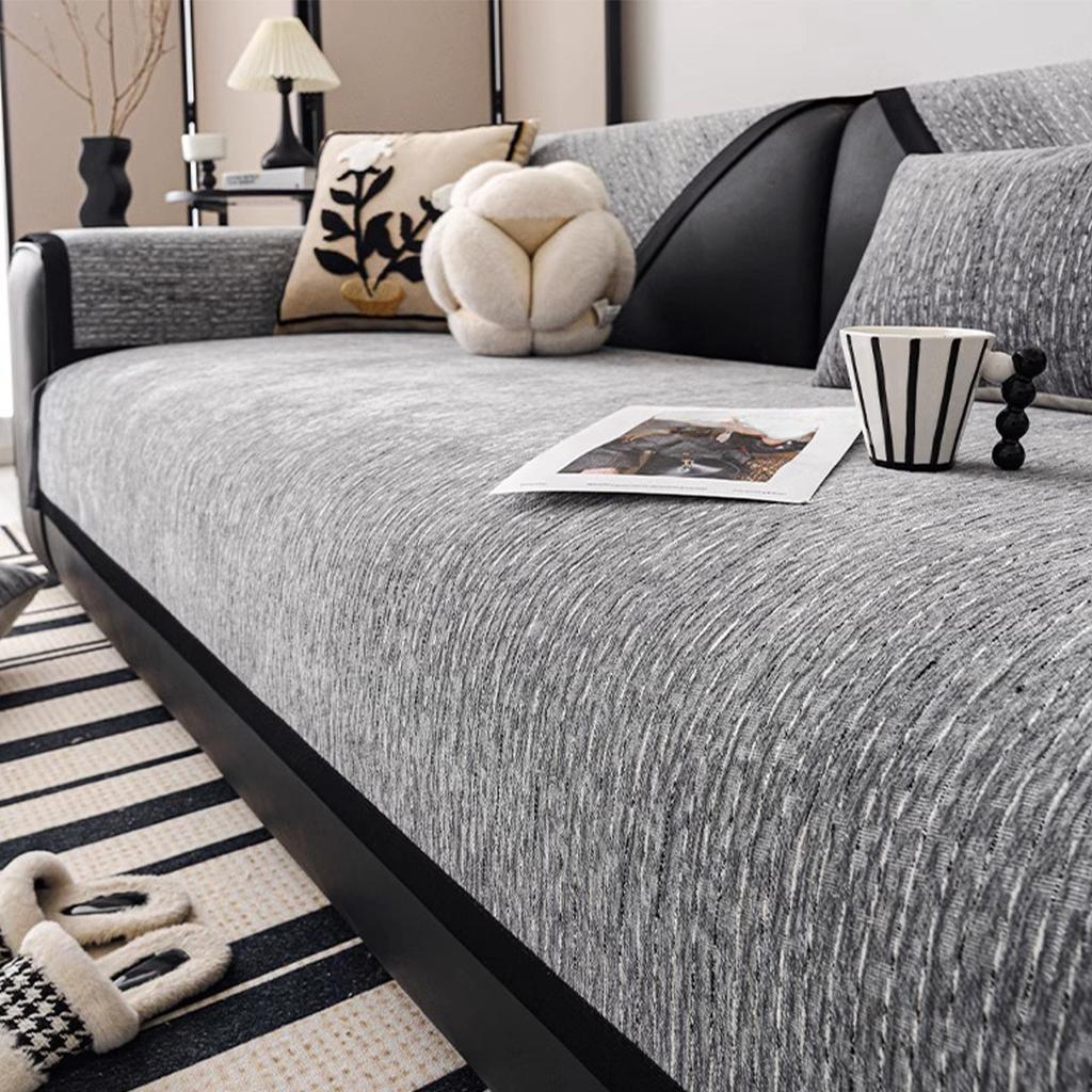 Sofa Cushion Four Seasons Universal High-Grade Chenille Sofa Cover Cloth Anti-Cat's Paw Sofa Cover Cover Cloth