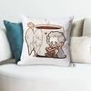 GGood OOmens TV Anime Celebrity Merchandise AllMatch Printed Pillow Case Sofa Car Office Room Decoration Protector
