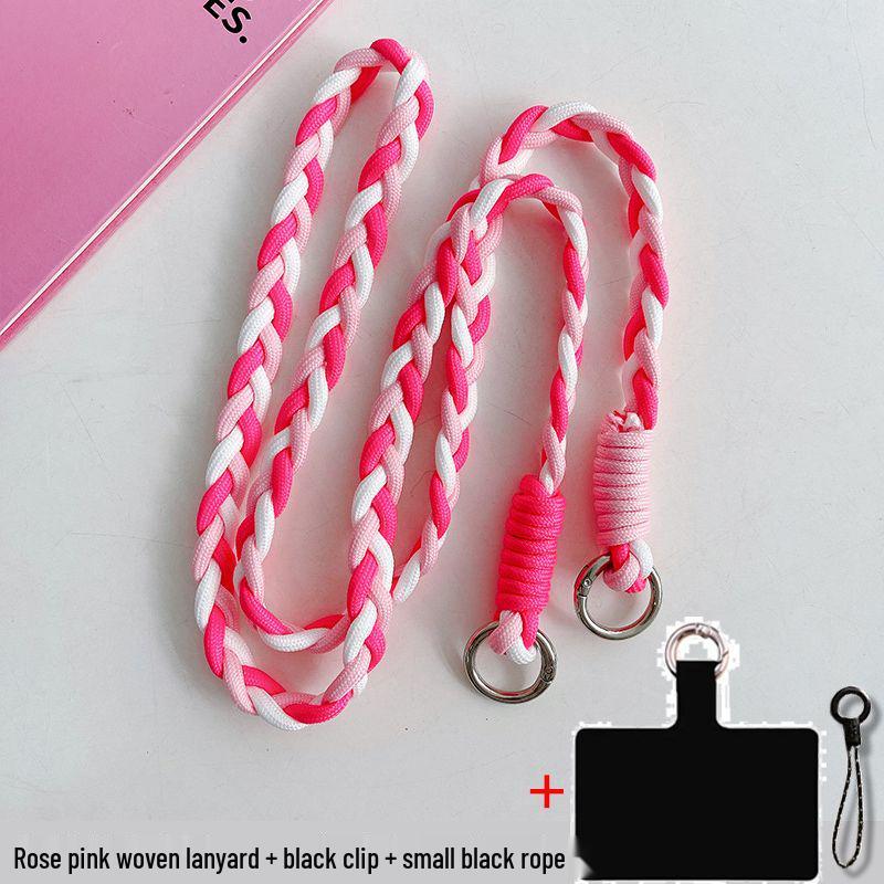 Geflochtenes Crossbody-Handy-Lanyard: Stabile, Langlebige, Sturzsichere Universalhülle & Kette