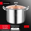 Yingbai 316 Edelstahl Großer Suppen- & Eintopftopf