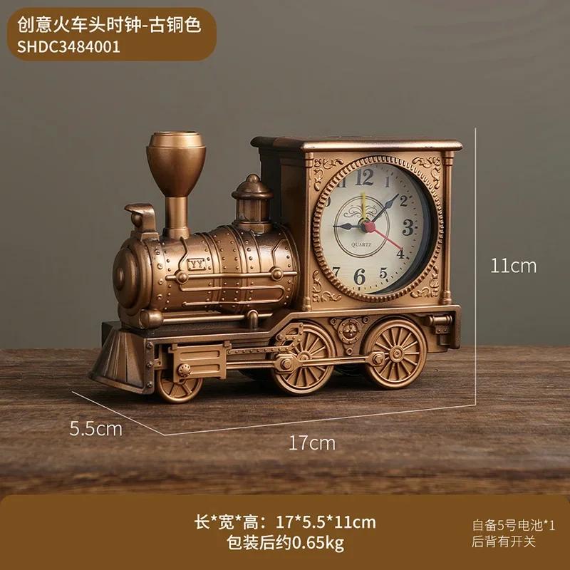 

Пластиковые ретро художественные поезда, грузовики, автомобильные украшения, классические игрушечные машинки, фигурки, украшения, деревянные, ручная работа, домашний офис, шкаф, декор