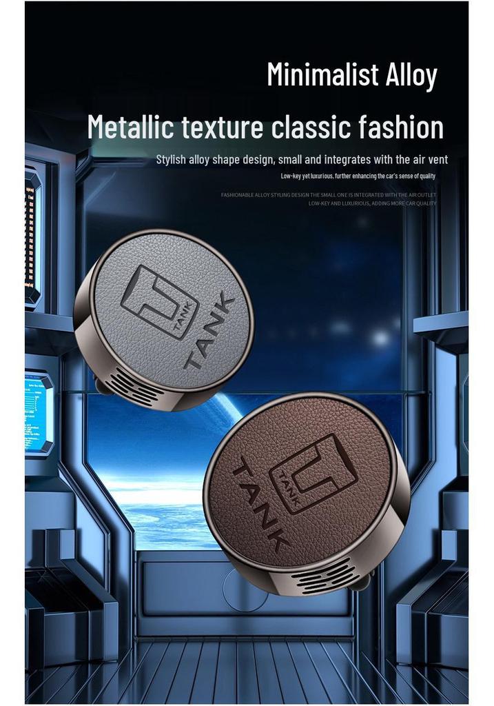 Tank 300/500 Car Air Freshener: Long-Lasting Men's Fragrance for Air Vent