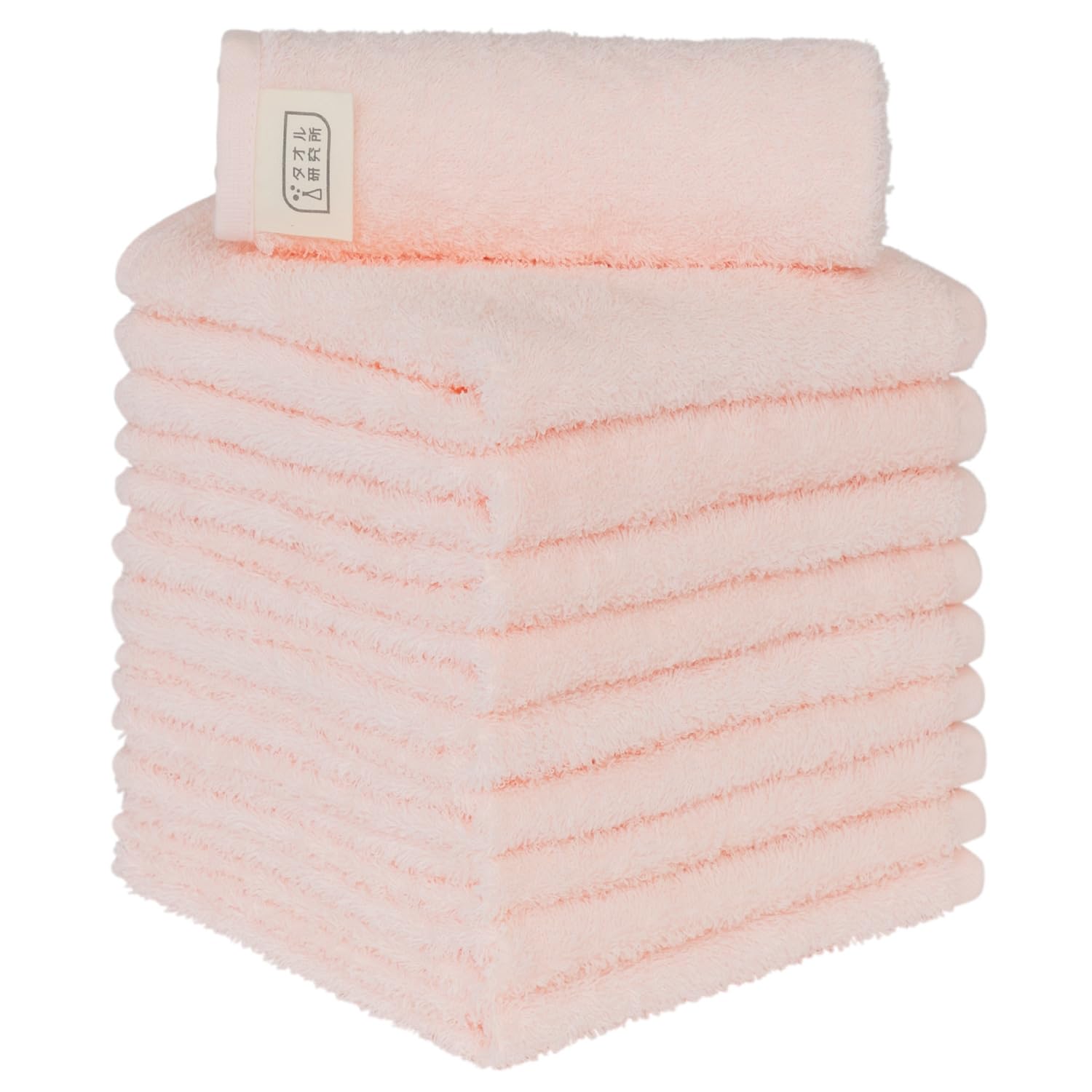 

Towel Laboratory Reason for Hand Light Pink Blossom Easy to JapanTechnology [The Lightness] #006 Towels, (Cherry Color), 10-Piece Set, Quick-Drying,