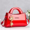 Shiny Patent Leather Handbag For Ladies, Stylish Korean Style Multiway Shoulder & Crossbody Bag