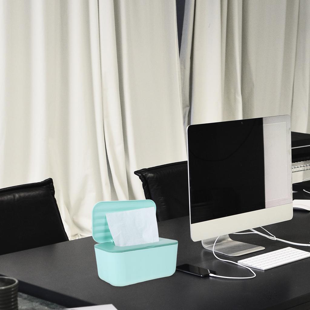 Tissue Box Cover Rectangular Desktop Tissue Holder Luxury Decorative Paper Towel Container Dust Resistant Easy Clean Household