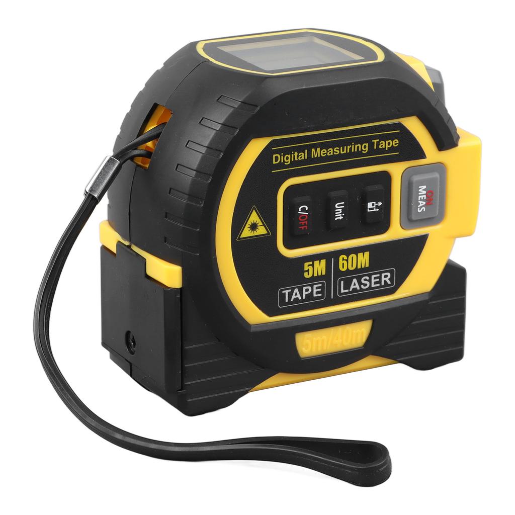 Measuring Sight 3 In 1 Infrared 60m Laser Ranging 5m Tape Measure Vertical Cross Line Laser