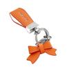 Ladies Bag Fashion Decoration Luxury Genuine Leather Keychain  Women Gift