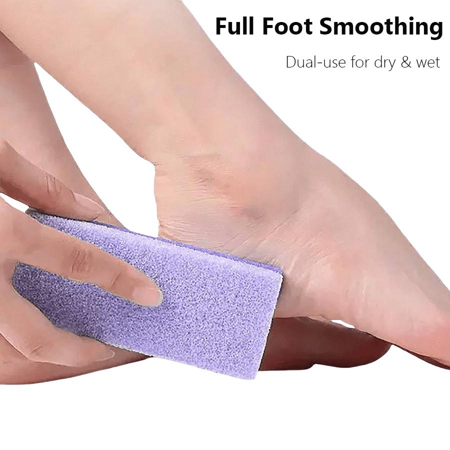 8Pcs Pumice Foot File Exfoliating Files, Callus Dead Skin Scrub Remover, Smooth Feet Pedicure Tools, Foot Care