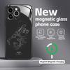 F1 Rennstrecke Print Handyhülle Für iPhone 16 15 14 13 12 11 X XR XS 8 Plus Mini Pro Max Glas Magnetische Hülle
