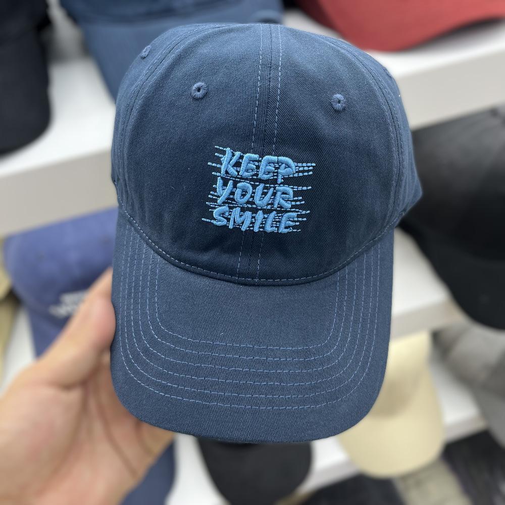 New High quality Pure Cotton Baseball Cap for Female Student Couples Bent Brim Sports Hat Korean Style Versatile Baseball Cap for Men