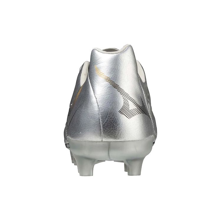 Mizuno Rebula Cup Elite Anti-Slip Durable Football Shoes Men Football Shoes Silver P1GA227009