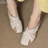 Fashion Mules Casual Shoes Woman Square Toe Slippers Women Heeled Sandals 2025 Trend Summer Elegant Dress Soft Leather Comfort Sandalias