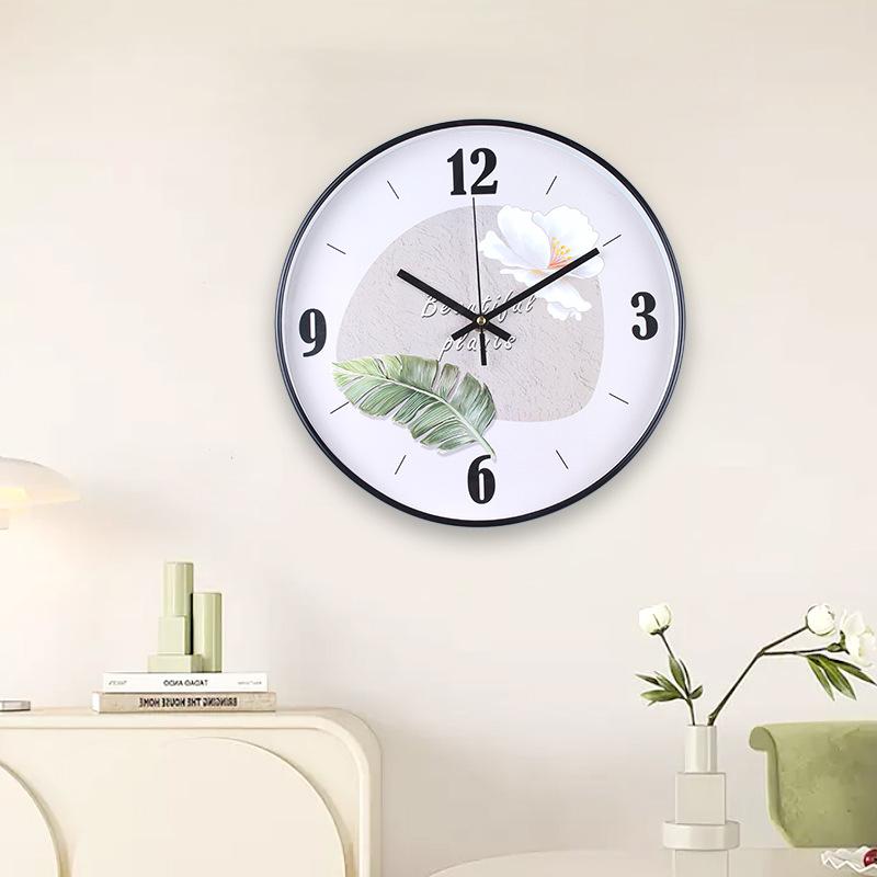 Silent Simple Creative Quartz Clock Electronic Clock Wall Clock Fashion Wall Clock Bedroom Living Room Office Modern Clock Watch