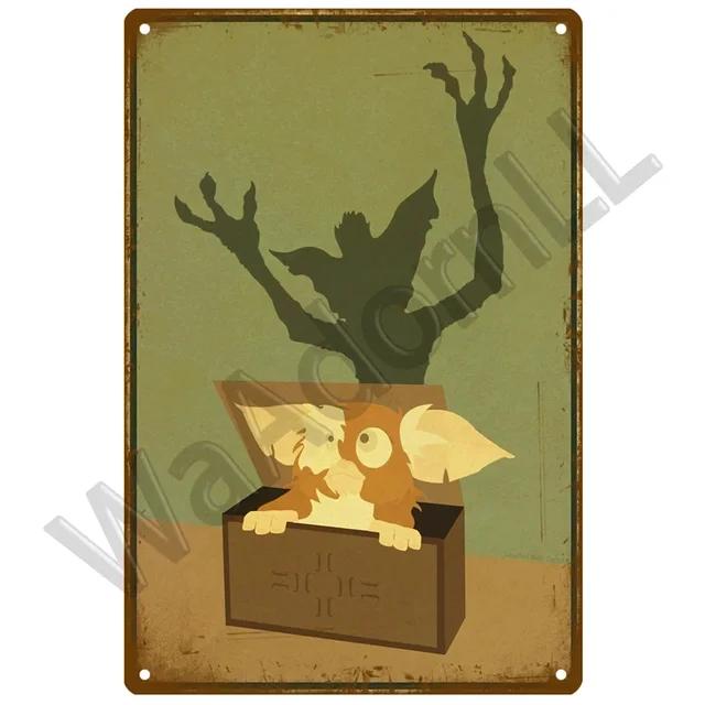 Vintage Tin Sign  Funny Gamer At Work Metal Signs for Home Club Game Room Man Cave  Retro Wall Decor