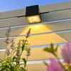 1/4PCS LED Solar Light Outdoor Garden Square Wall Lamp Sensor IP65 Waterproof Courtyard Yard Balcony Fence Decoration Lighting