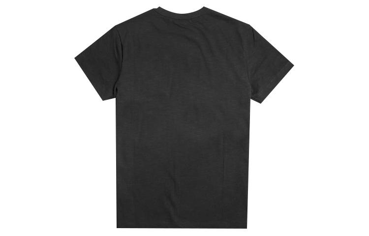 Nike T Shirts Men's Black Crew Neck Moderate Straight Fit CJ4324-010