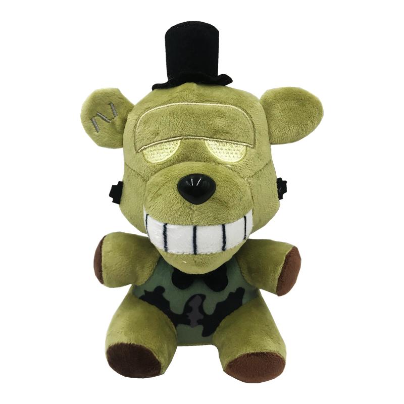 Custom Teddy Bear's Midnight Harem Plush Toy Freddy's Chica Foxy Bonnie Fnaf Stuffed Toy For Kids Birthday Gifts