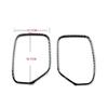 2X Carbon Fiber Dashboard Frame Panel Cover Trim For Chevrolet Camaro 2010-2015