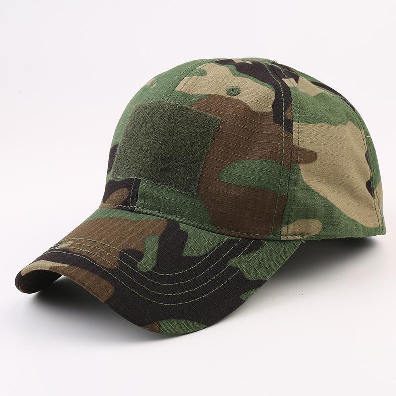 Outdoor Russian Men's Camouflage Sunshade Baseball Cap Tactical Climbing Fishing Hat Velcro Adjustable Cap