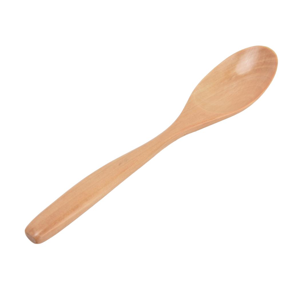 Mini Small Wooden Spoon Excellent Heat Resistance Kitchen Cooking Utensil Tool for Household19cm