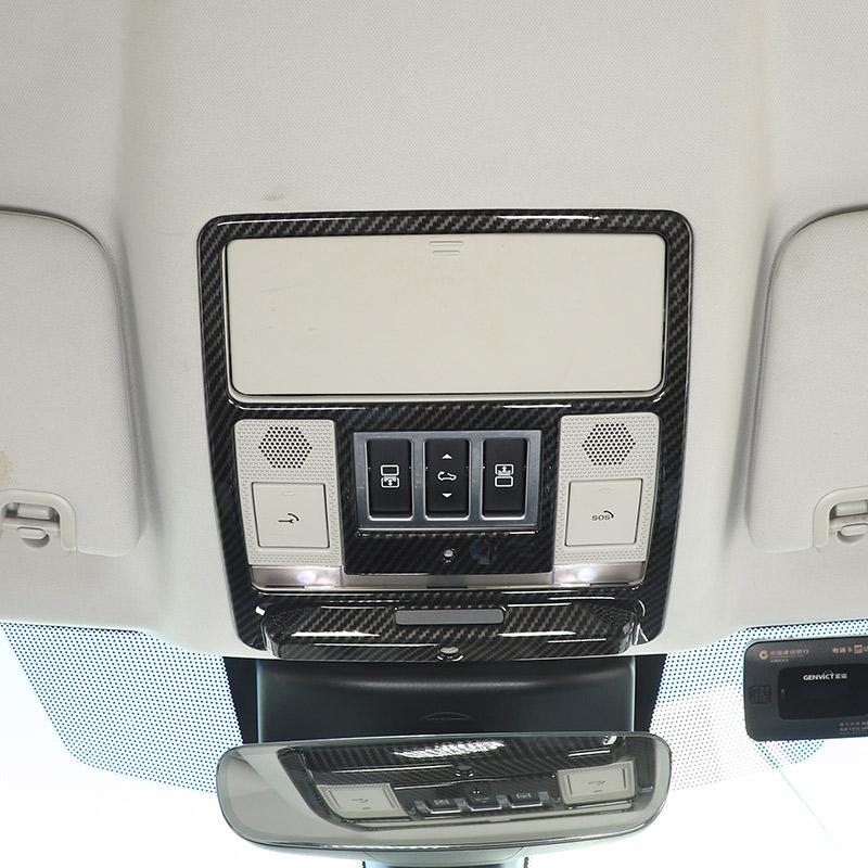 For Land Rover Defender Discovery Sport 5 Range Rover Evuque For Jaguar XFL 2017-22 ABS Car Front Roof Reading Light Frame Trim
