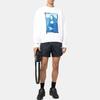 Off Mona Lisa Print Sweatshirt OMBA058C99FLE0030145