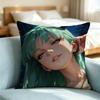 Darkstalkers Morrigan-N Aensland Pillow Case Square Double-Sided Sofa Cushion Cover Bedroom Bedside Pillow Gift