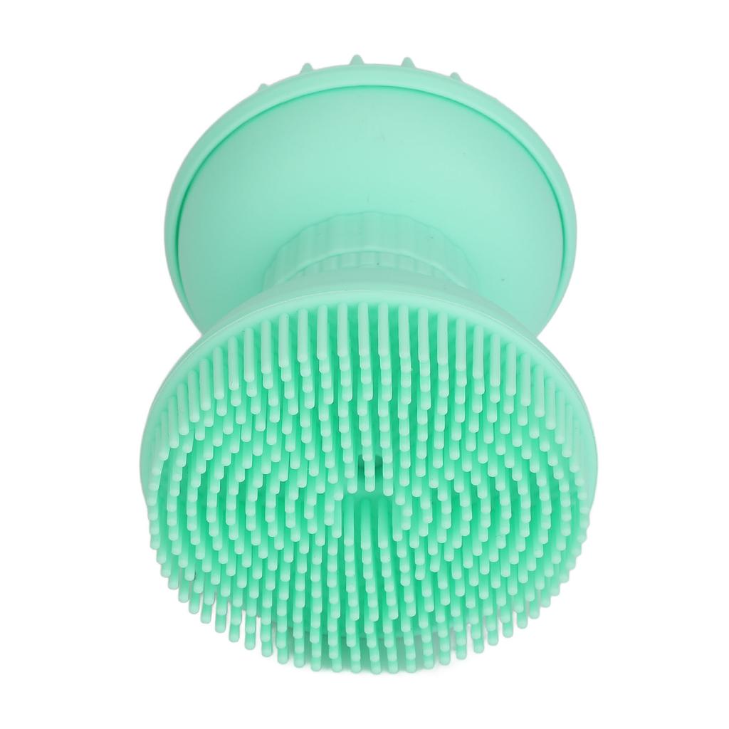 Facial Cleansing Brush Silicone Ergonomic Scalp Scrubber Exfoliator Cleanser for Face Wash