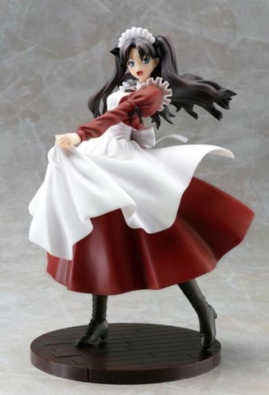 ataraxia Tohsaka Rin Maid scale PVC painted finished Fate/hollow ~Fantasy/Noble Edition~ (1/8 product)
