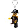 LEGO's iconic LED flashlight keychain. An iconic fan item. Kids' novelty toy. 76mm figure. Includes 2 CR2025 batteries. Black, One Size, Keychain Ligh