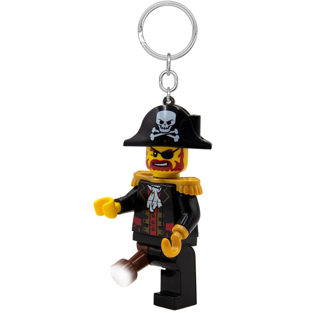 LEGO's iconic LED flashlight keychain. An iconic fan item. Kids' novelty toy. 76mm figure. Includes 2 CR2025 batteries. Black, One Size, Keychain Ligh