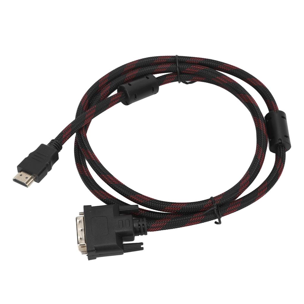 HD Multimedia Interface To DVI Cable DVI 24+1 To HD Multimedia Interface Cable for Raspberry Pi 1.4m 4.6ft