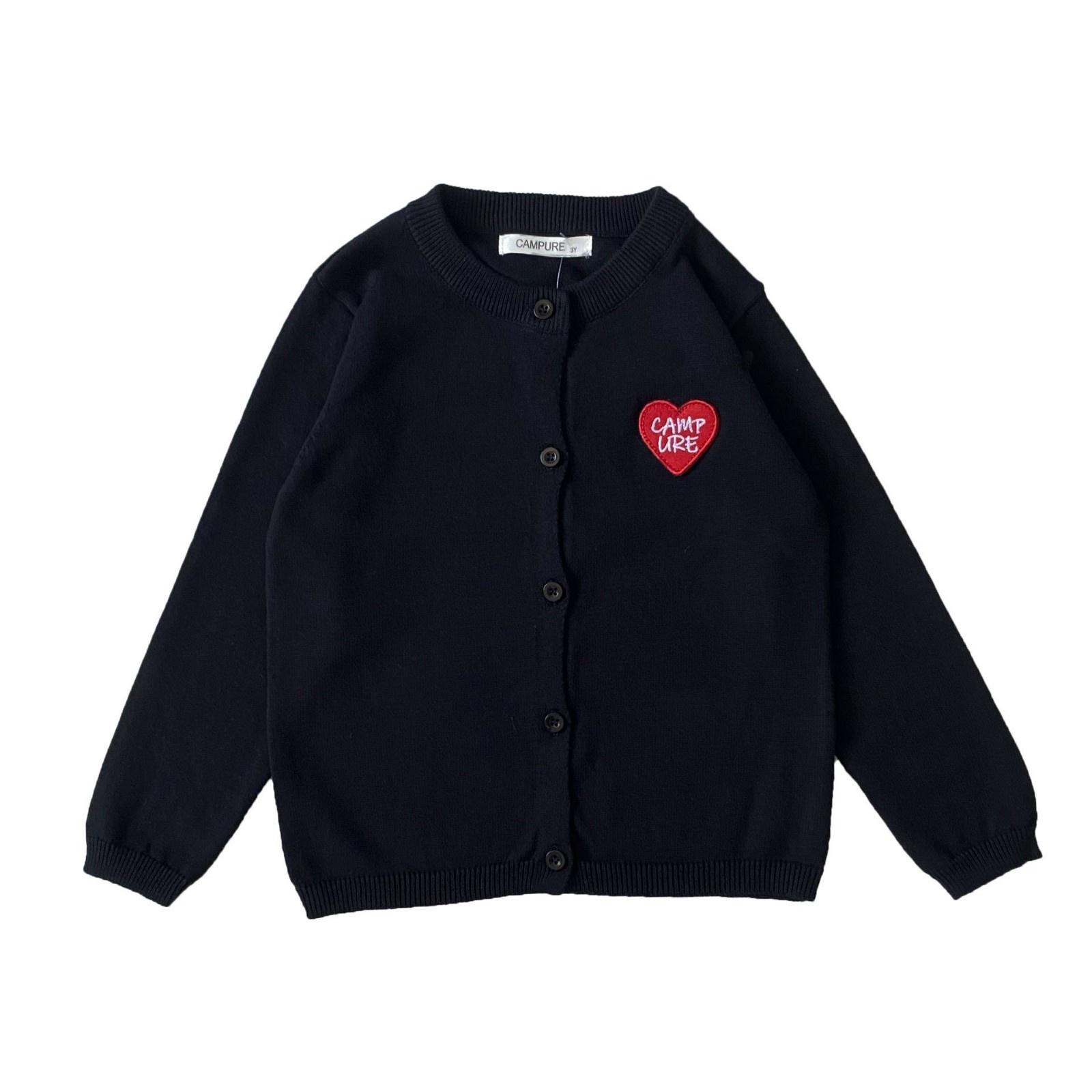 

Стильный повседневный кардиган для девочек XL чёрный