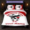 Bristol City Vlastní Jméno Text Povlečení 1 Povlak na Peřinu+2 Povlaky na Polštáře Fotbalové Logo Personalizovaný Dárek Pro Speciální Příležitost Dekorace Ložnice