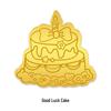 2mg Pure Gold Beckoning Cat Phone Sticker - Good Luck Gift