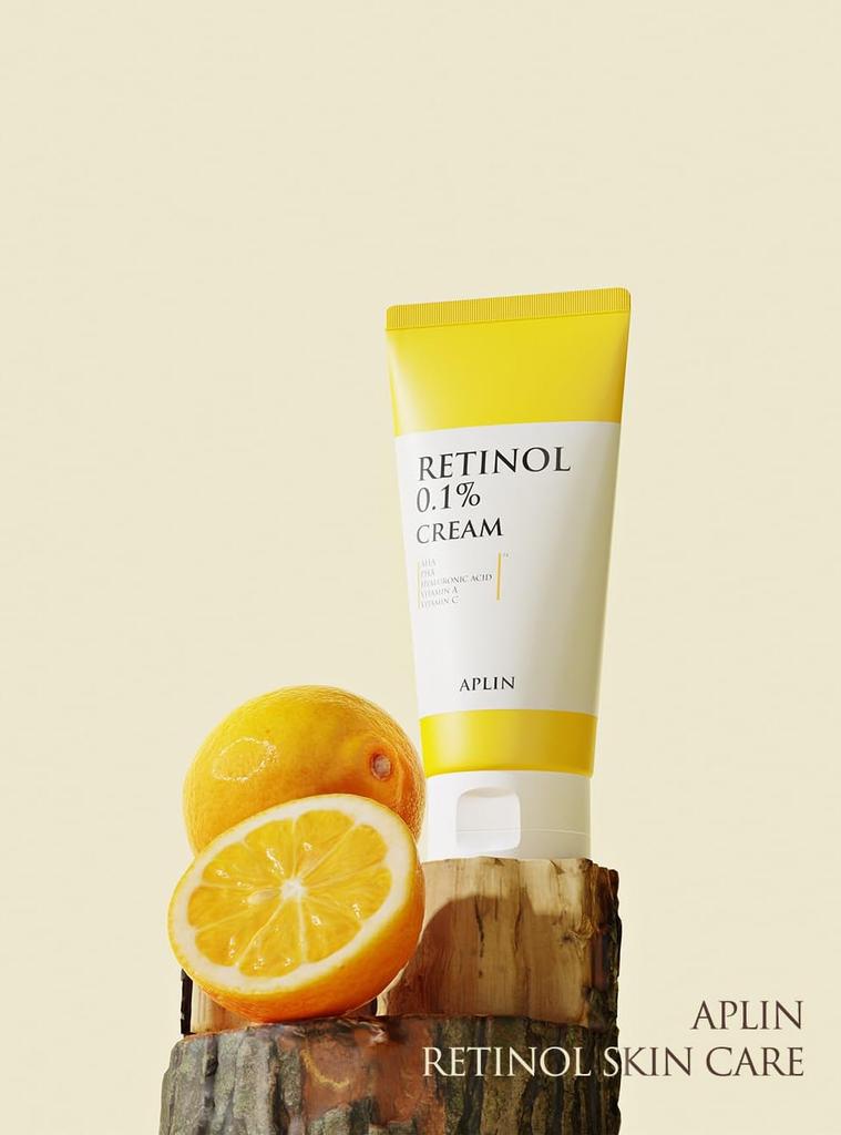 Retinol Cream 150g Retinol Cream Moisturizing Sensitive Skin Oily Skin Skincare Korean Cosmetics [APLIN] 0.1 0.1cream [Official]