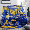 1 Stück Tigres UANL Aufdruck Flanelldecke Hohe Qualität Warm Bequem Decke für Alle Jahreszeiten Perfekt für Geschenke Heimdekoration