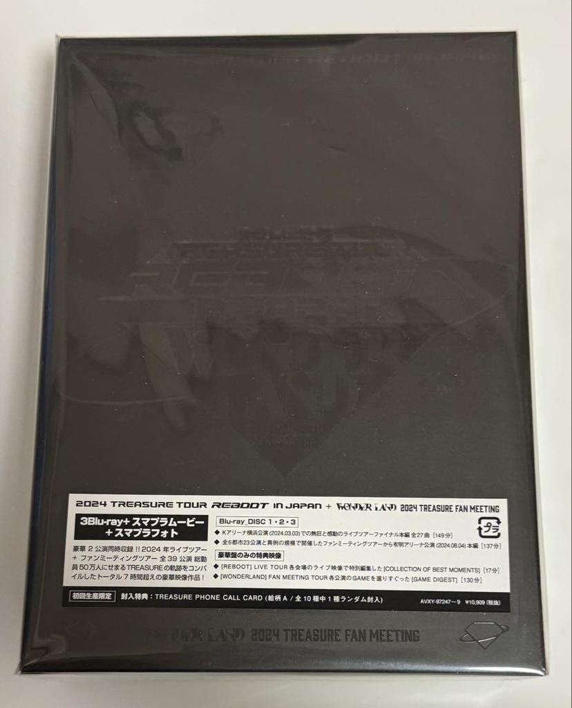 [USED] 2024 TREASURE REBOOT+FAN MEETING Blu-ray