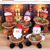 Weihnachtsdekoration Süßigkeiten Aufbewahrungskorb Schreibtischschmuck Süßigkeiten Snack Behälter