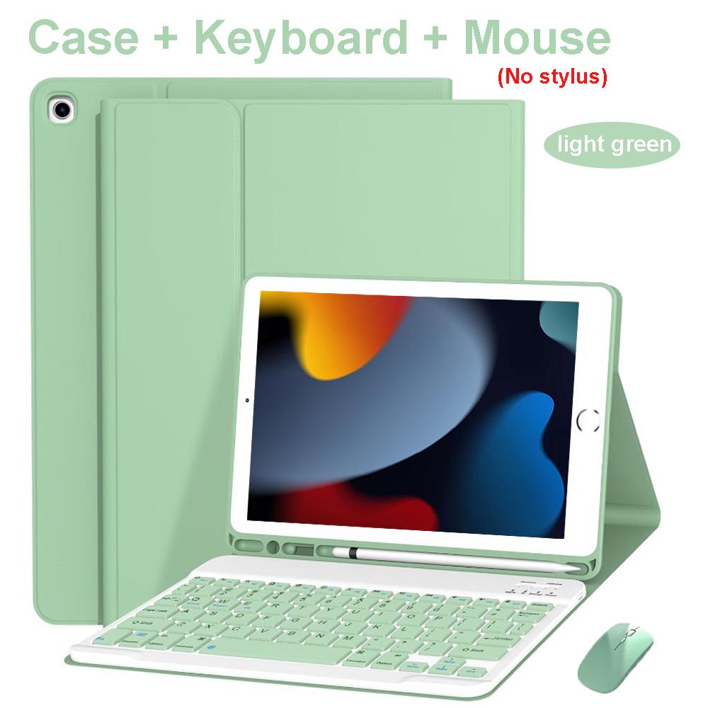 Case for iPad 7th 8th 9th 10.2-inch, Bluetooth Keyboard Case for Air 3rd Pro 10.5 Inch Magnetic Cover